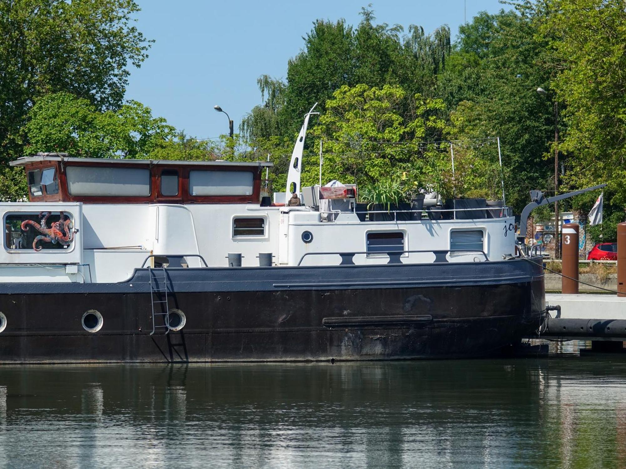 Bateau Peniche Lille - Euratechnologie Lägenhet Exteriör bild