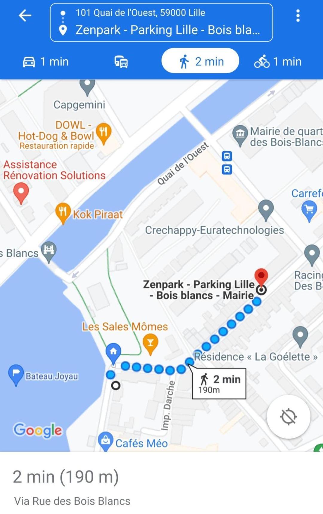 Bateau Peniche Lille - Euratechnologie Lägenhet Exteriör bild
